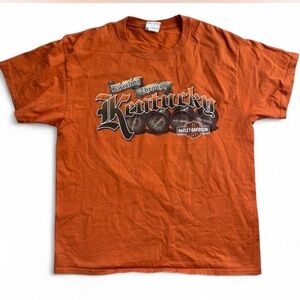 Harley-Davidson Burnt Orange Tee
